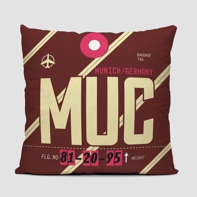 MUC Pillow Cover