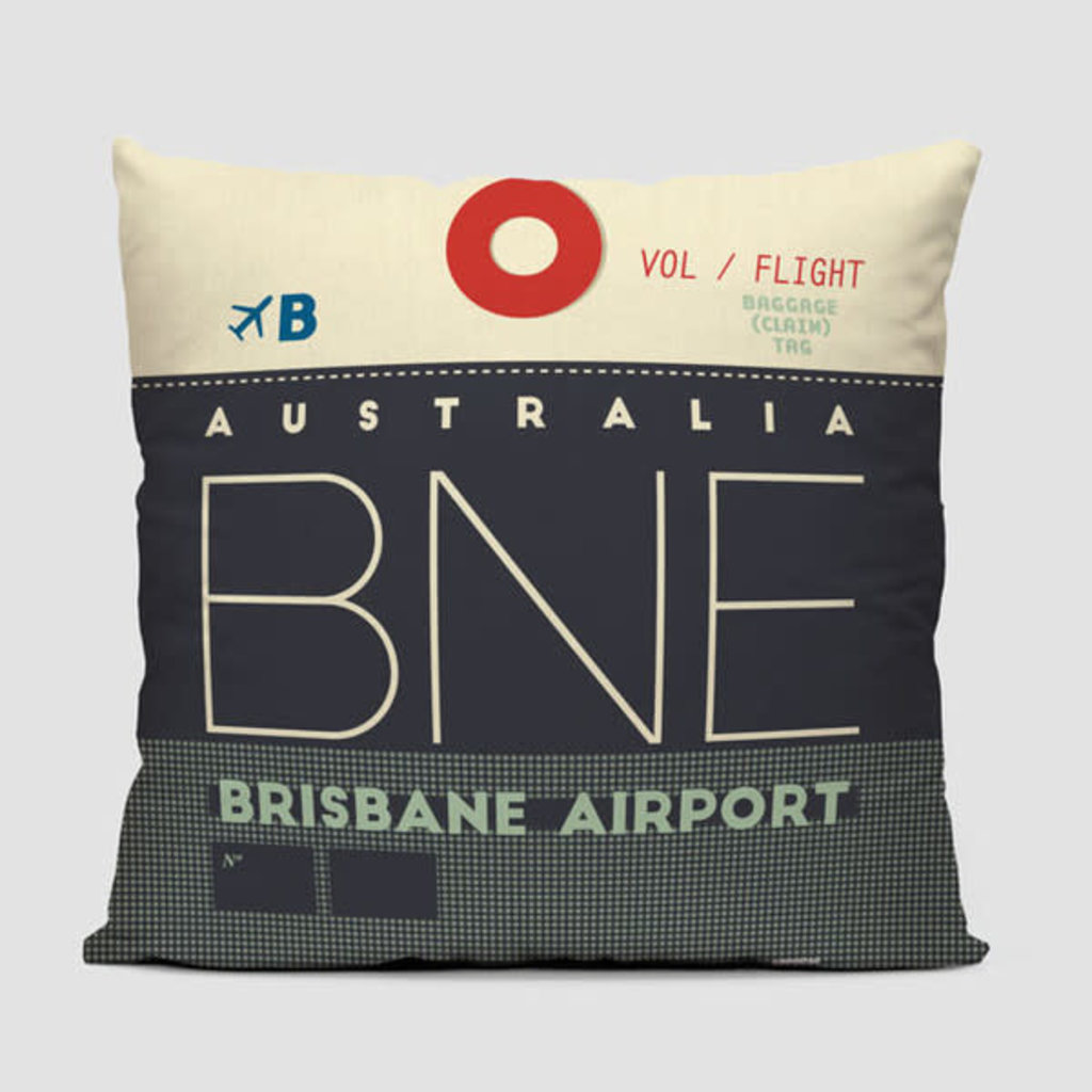 BNE Pillow Cover - Brisbane, Australia