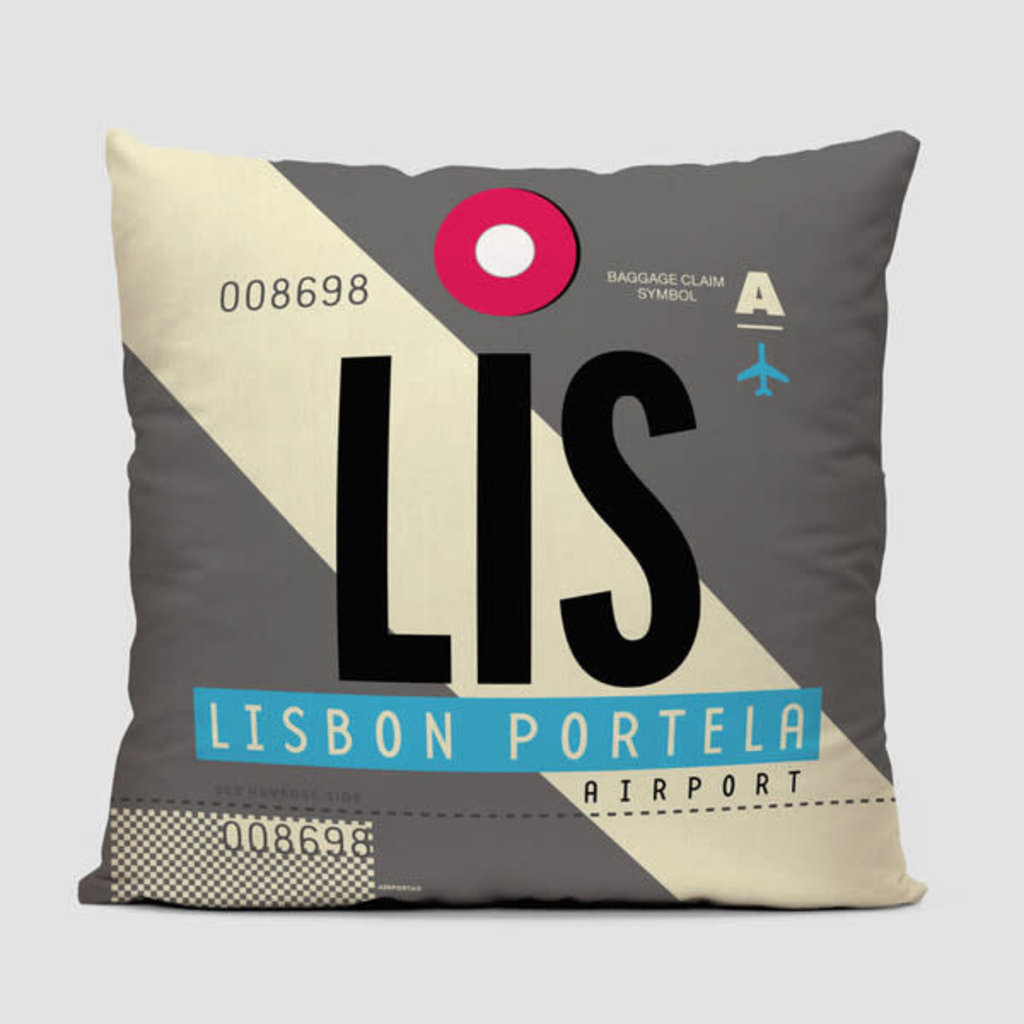 LIS Pillow Cover - Lisbon, Portugal