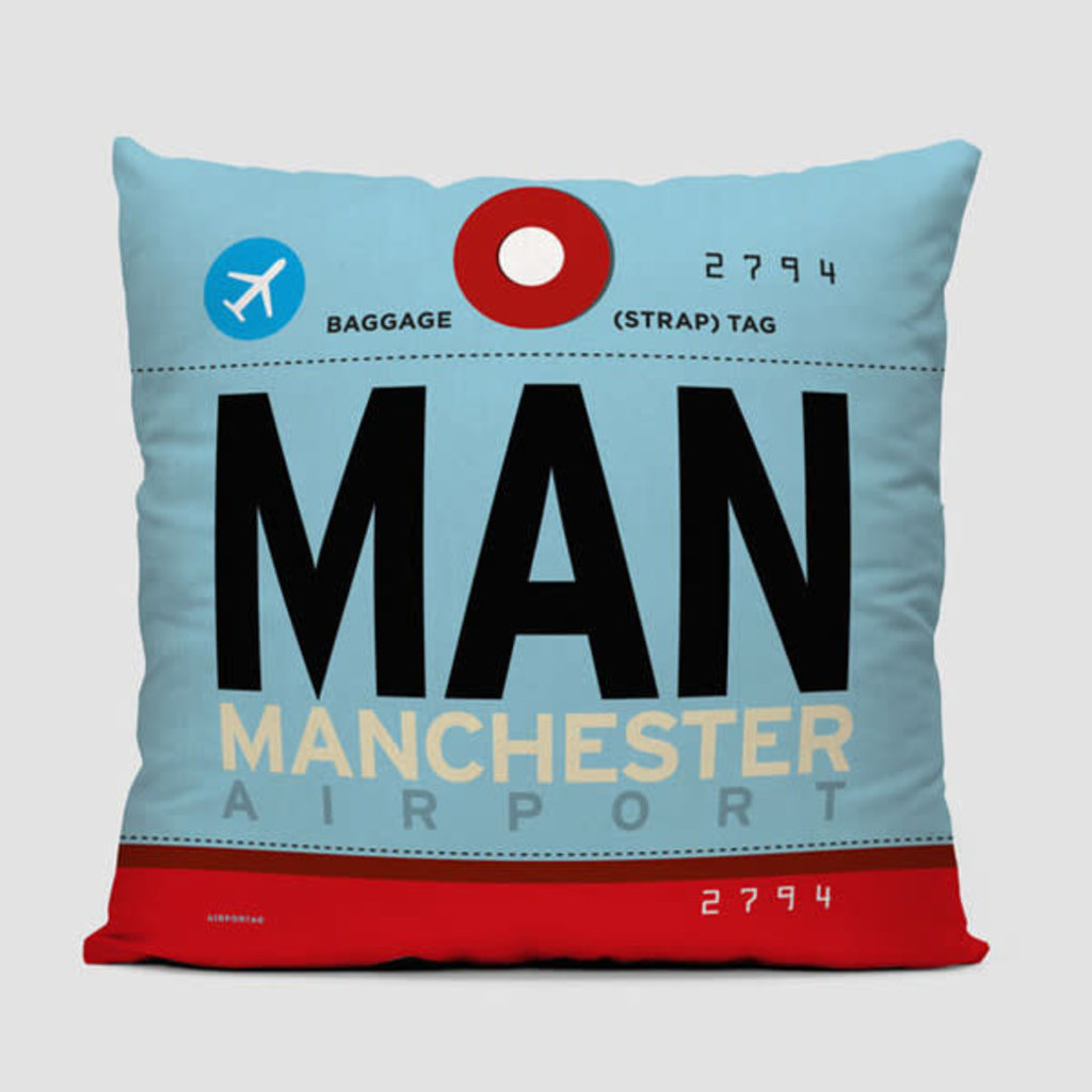 MAN Pillow Cover - Manchester, England