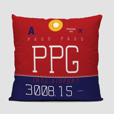 PPG Pillow Cover - American Samoa