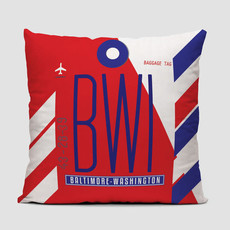 BWI Pillow Cover - Baltimore