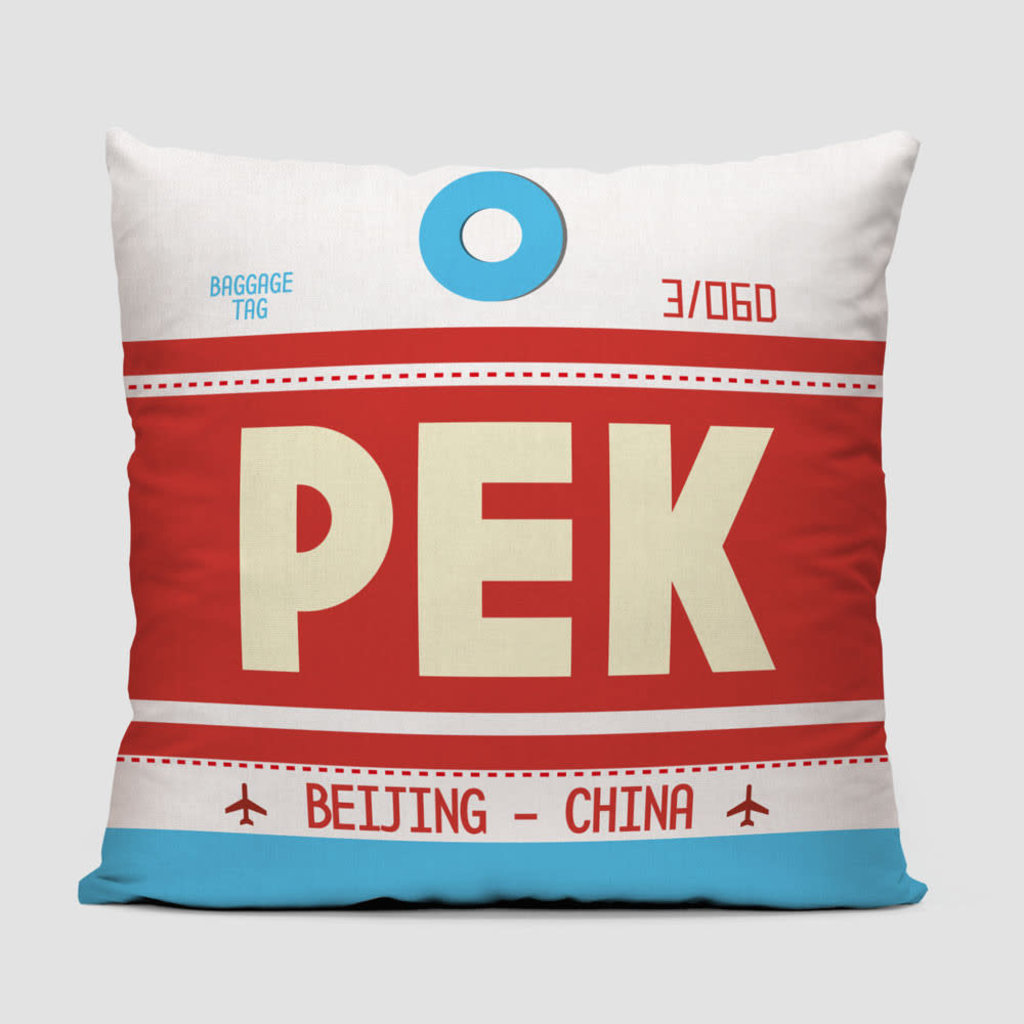 PEK Pillow Cover - Beijing, China
