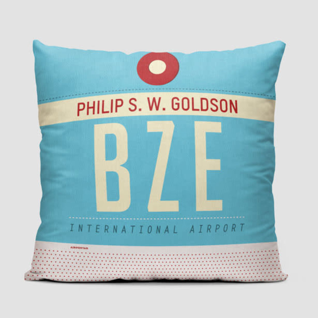 BZE Pillow Cover - Belize