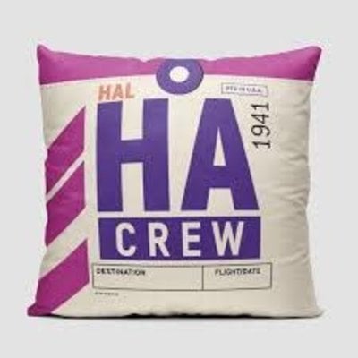 HA Crew Pillow Cover