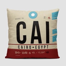 CAI Pillow Cover - Cairo, Egypt