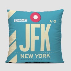JFK Pillow Cover - New York