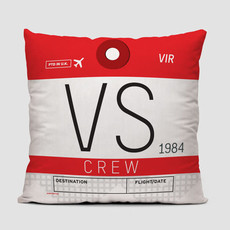 VS Crew Tag Pillow Cover