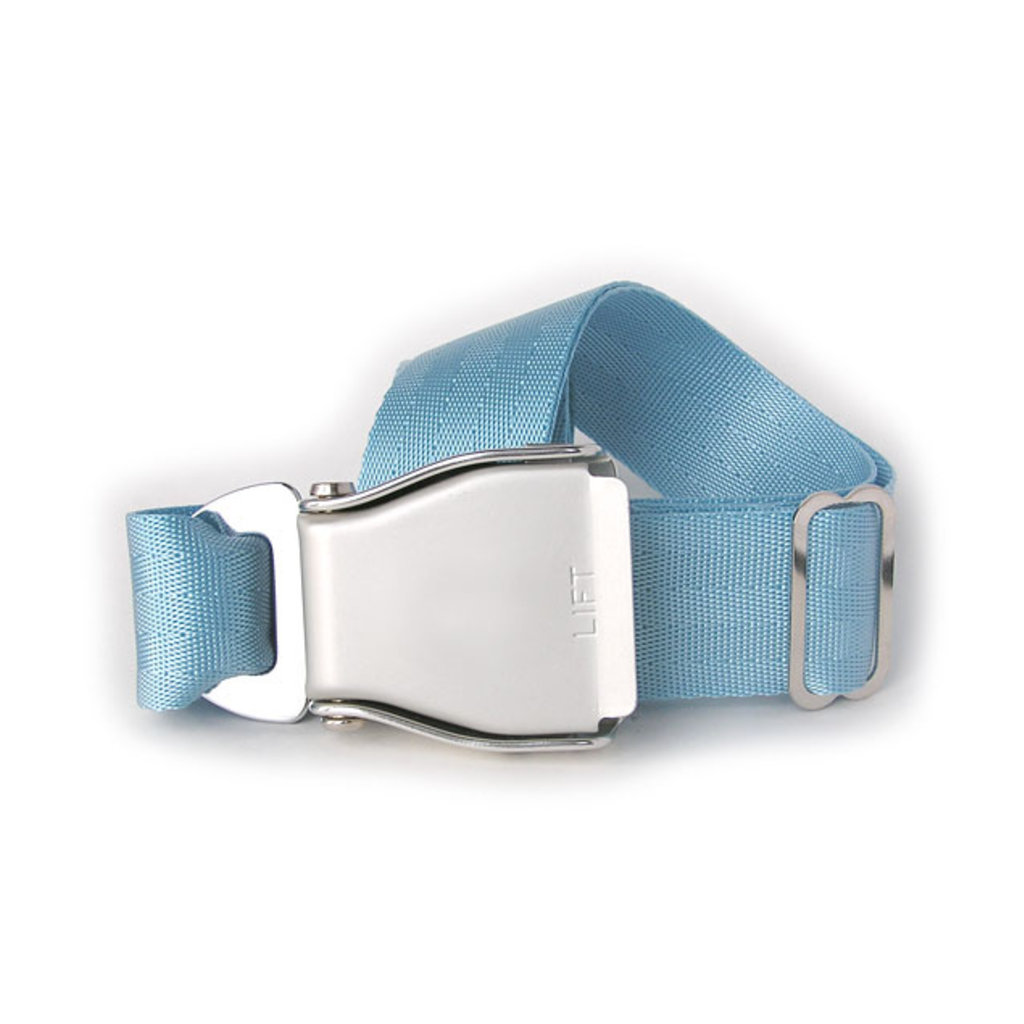 SKB1- SkyBelt w/buckle Big Sur-Lt. Blue