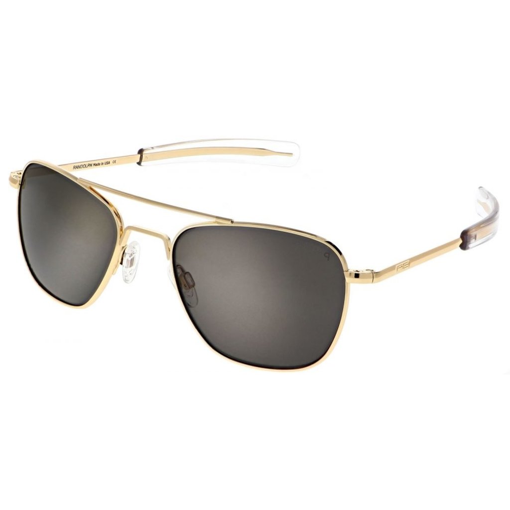 Randolph Aviator 23K Gold Plated Sunglasses