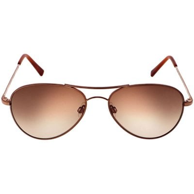 Randolph Amelia 23k Chocolate Gold Sunglasses