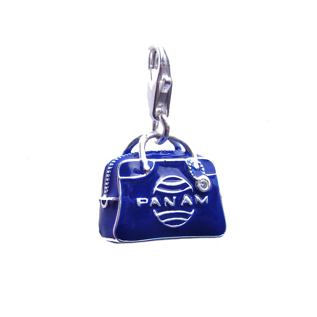 First Class Pan Am Bag Charm