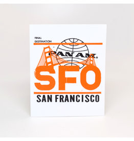 Pan Am San Francisco Sticker