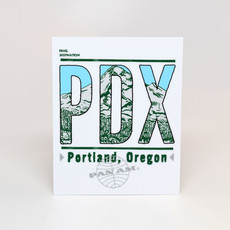 Pan Am Portland Die-Cut Sticker