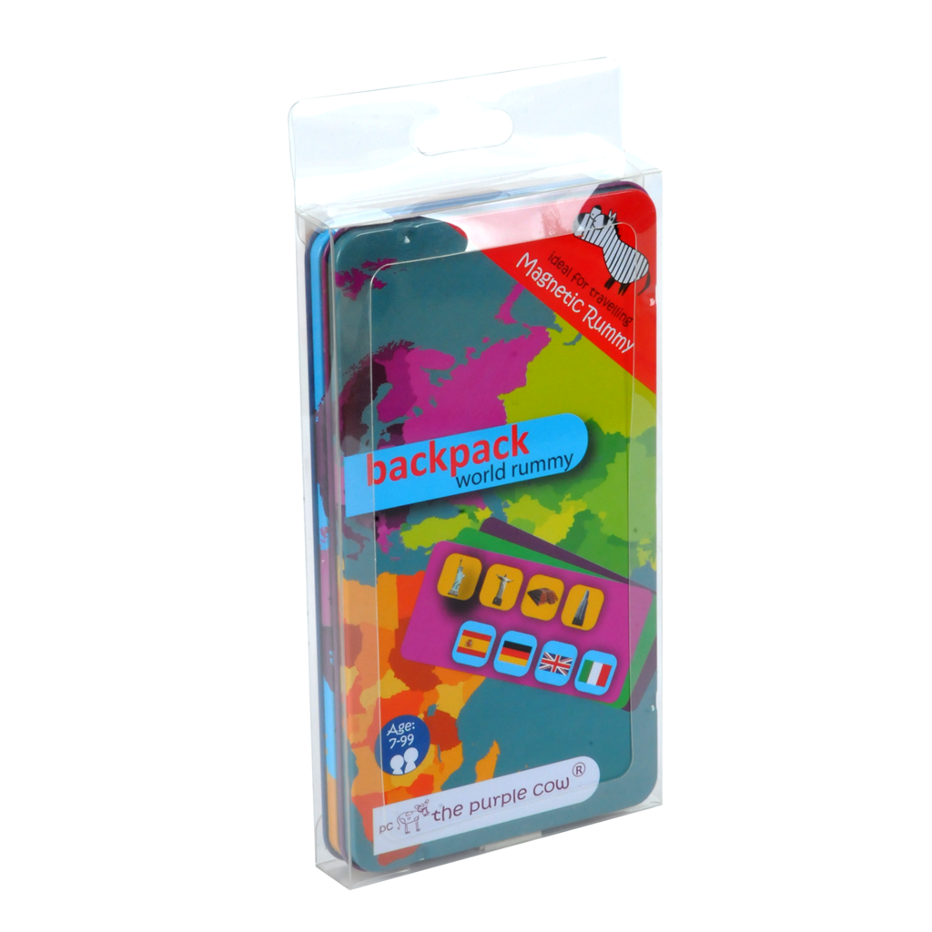 To Go Travel Game Magnetic Rummy World