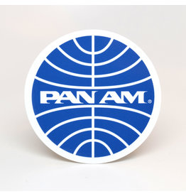 Pan Am Globe Logo Sticker