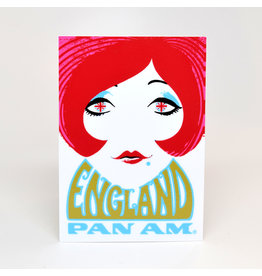 Pan Am England 'Twiggy' Sticker