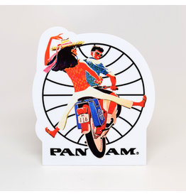 Pan Am Scooter Sticker