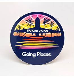 Pan Am Going Places Sticker