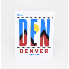 Pan Am Denver Die-Cut Sticker