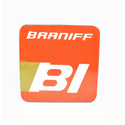 WHVA- Braniff Logo Coaster