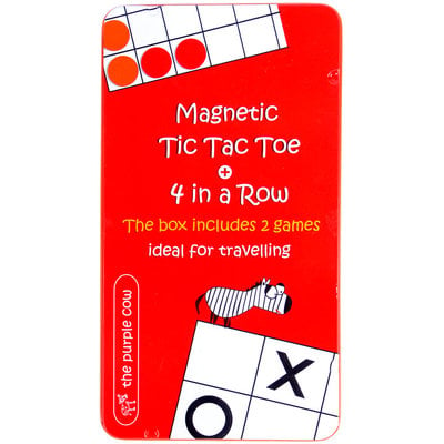 Magnetic Tic Tac Toe + 4 in a Row