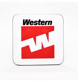 WHVA- Western Logo Airline Coaster