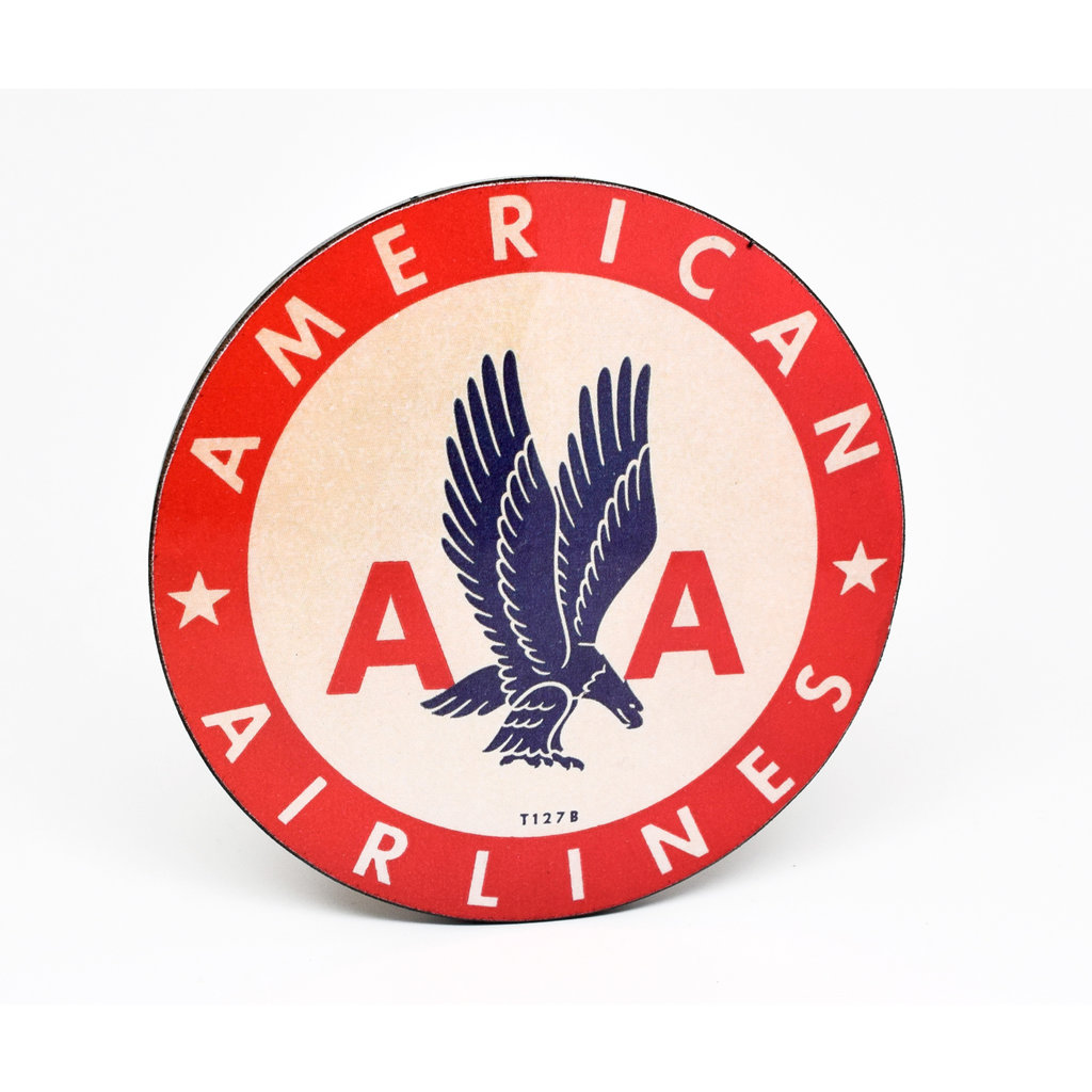 WHVA- American Airlines Vintage Logo Coaster