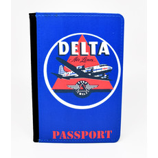 WHVA- Delta Air Lines Vintage 1950's Passport Cover
