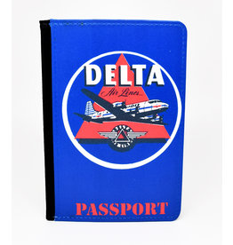 WHVA- Delta Air Lines Vintage 1950's Passport Cover