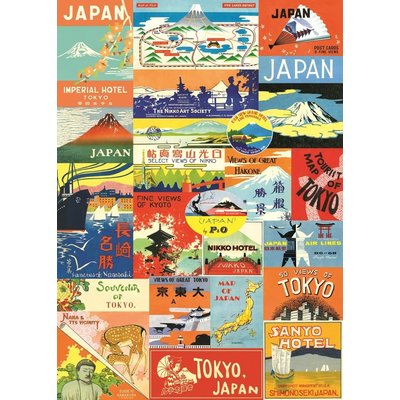 WHCV- Japan Collage Poster & Wrap