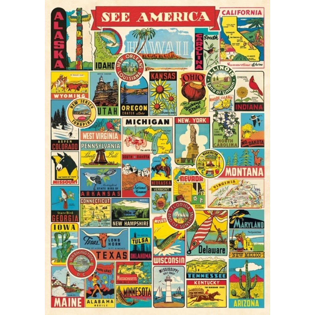 WHCV- See America Poster & Wrap