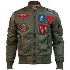 Top Gun MA-1 Bomber with Patches