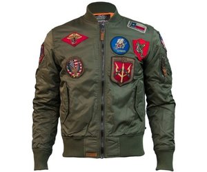 Top Gun® MA-1 Bomber w/Patches - Planewear