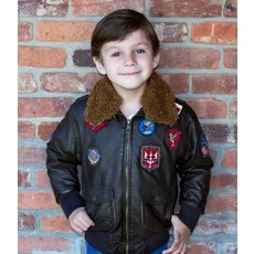 Top Gun® Kids  PU Aviator Bomber