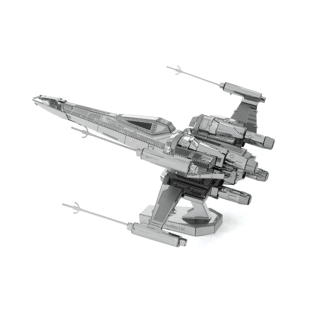 Metal Earth Poe Dameron S X Wing Fighter Star Wars Planewear