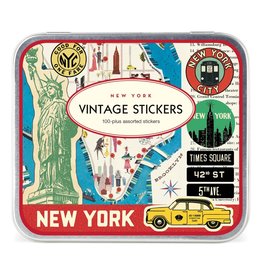 Vintage New York Sticker Tin