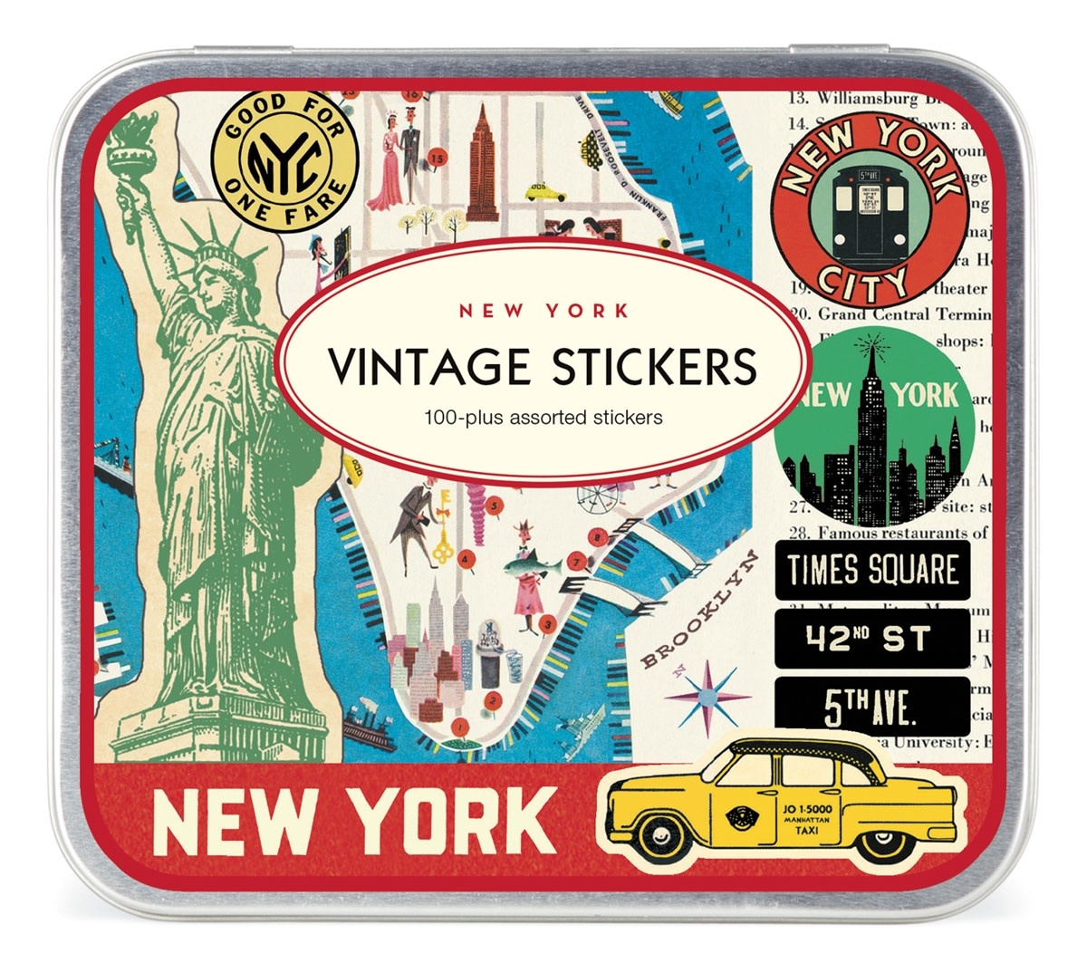 New York City Stickers Planewear