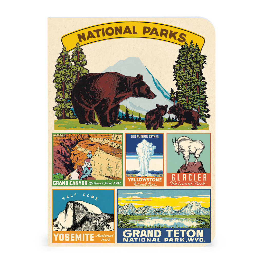 Vintage National Parks Mini Notebooks