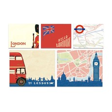 Vintage London Sticky Notes ✈️