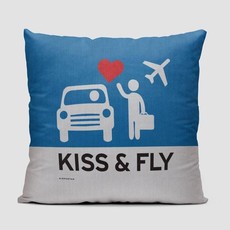 Kiss & Fly Pillow Cover