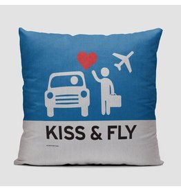 Kiss & Fly Pillow Cover