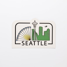 Seattle City Die-Cut Sticker