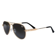 Top Gun® Aviator "Rivet" Polarized Sunglasses-Gold -disc