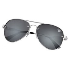 Top Gun® Aviator "Rivet" Polarized Sunglasses-Silver