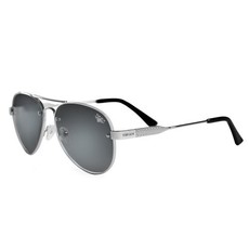 Top Gun® Aviator "Rivet" Polarized Sunglasses-Silver