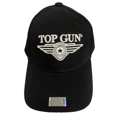 Cap: Top Gun 3D Wings Black