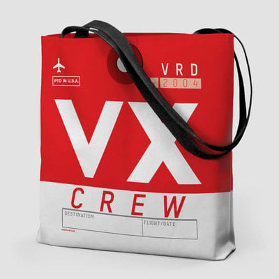 VX Virgin America Tote Bag-DNR