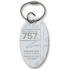 Plane Tag Boeing 757-200 S/N 22809