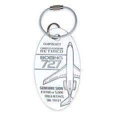 Plane Tag Boeing 727  Y2K 'Midway 2000'